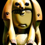 Dogū (Japanese: 土偶, doɡu "earthen figure"